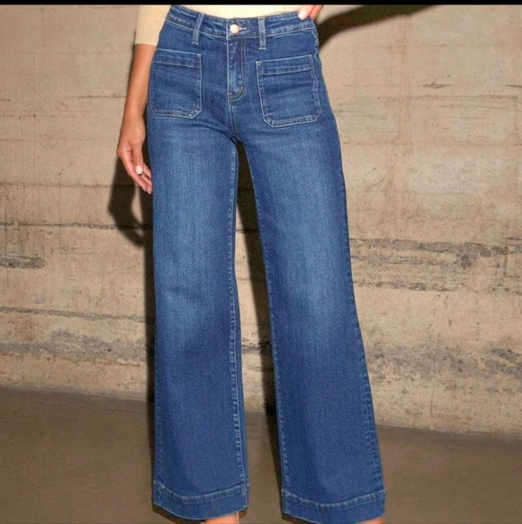 Bagatelle Collection Denim - Bagatelle Collection Wide-Leg Jeans - Women's Size 28P